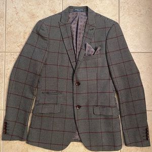 Paisley & Gray sports coat 36R slim fit